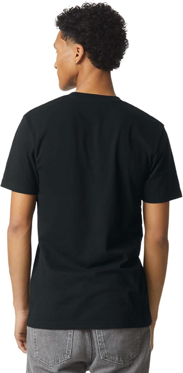 imageAmerican Apparel Adult CVC Henley Style G2004CVC Tshirt 2PackBlack 2pack