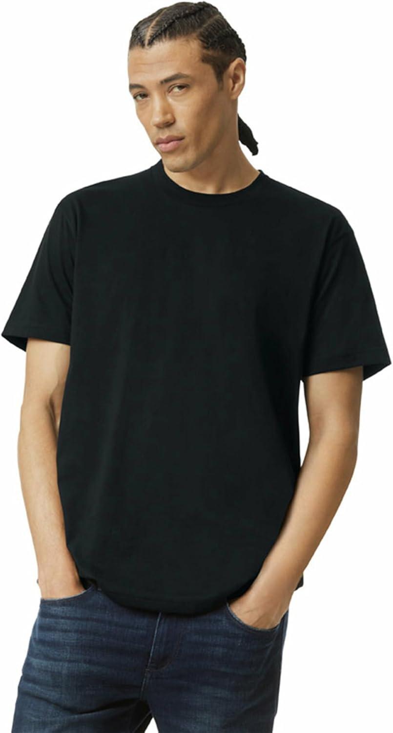 imageAmerican Apparel Adult CVC TShirt Style G2001CVC 2PackBlack 2pack