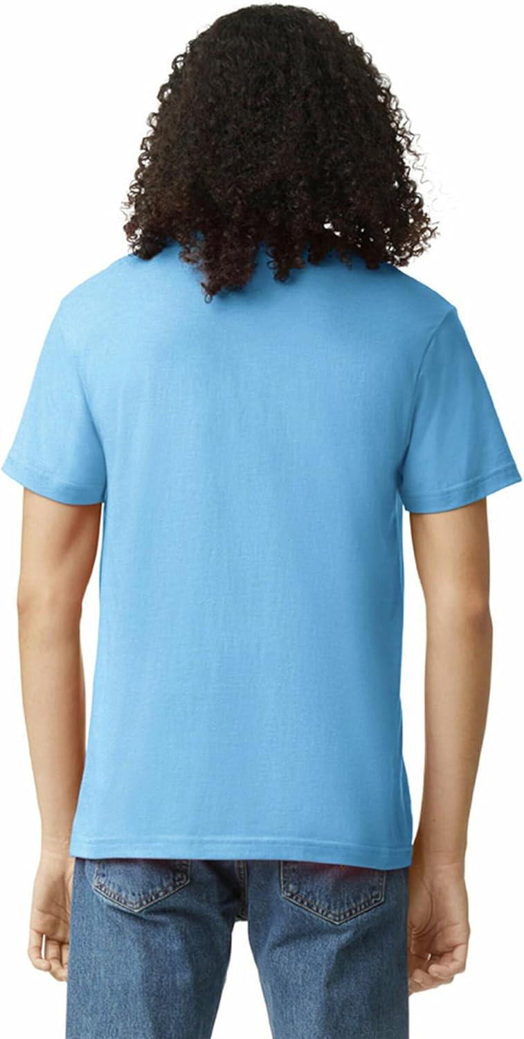 imageAmerican Apparel Adult CVC TShirt Style G2001CVC 2PackHeather Light Blue 2pack