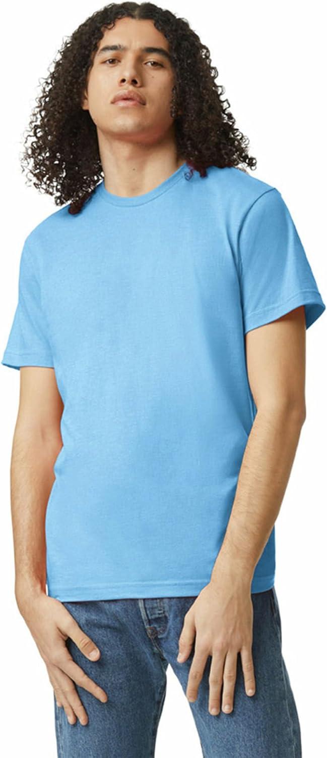 imageAmerican Apparel Adult CVC TShirt Style G2001CVC 2PackHeather Light Blue 2pack