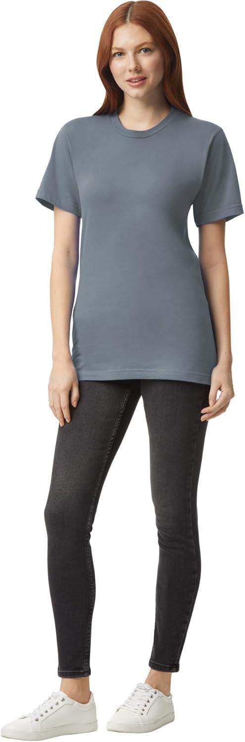 imageAmerican Apparel Adult Fine Jersey TShirt Style G2001 MultipackAsphalt 2pack