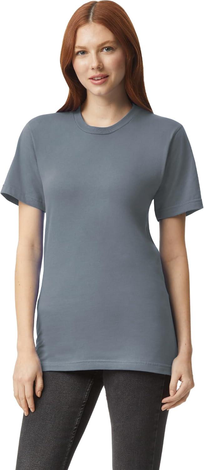 imageAmerican Apparel Adult Fine Jersey TShirt Style G2001 MultipackAsphalt 2pack