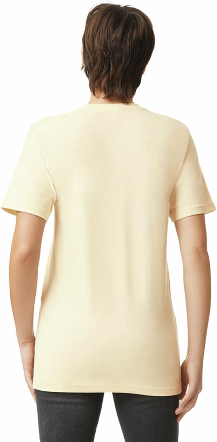 imageAmerican Apparel Adult Fine Jersey TShirt Style G2001 MultipackCream 2pack