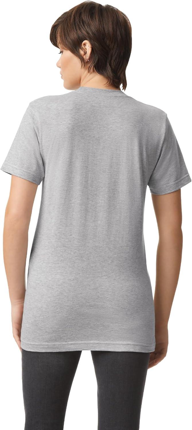imageAmerican Apparel Adult Fine Jersey TShirt Style G2001 MultipackHeather Grey 2pack