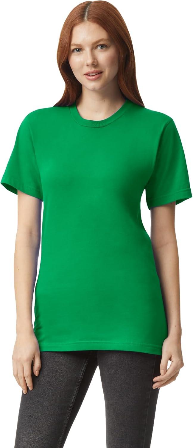 imageAmerican Apparel Adult Fine Jersey TShirt Style G2001 MultipackKelly Green 2pack
