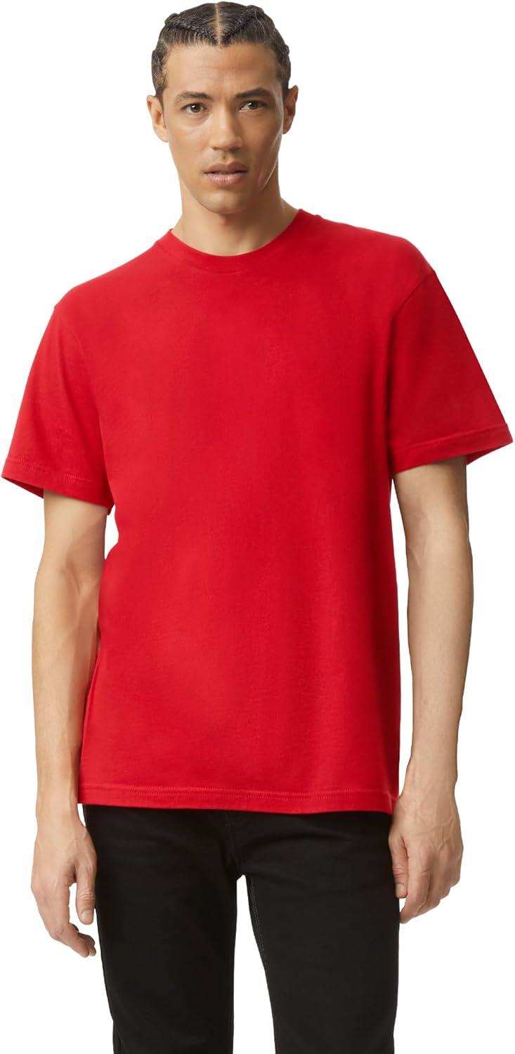 imageAmerican Apparel Adult Fine Jersey TShirt Style G2001 MultipackRed 2pack