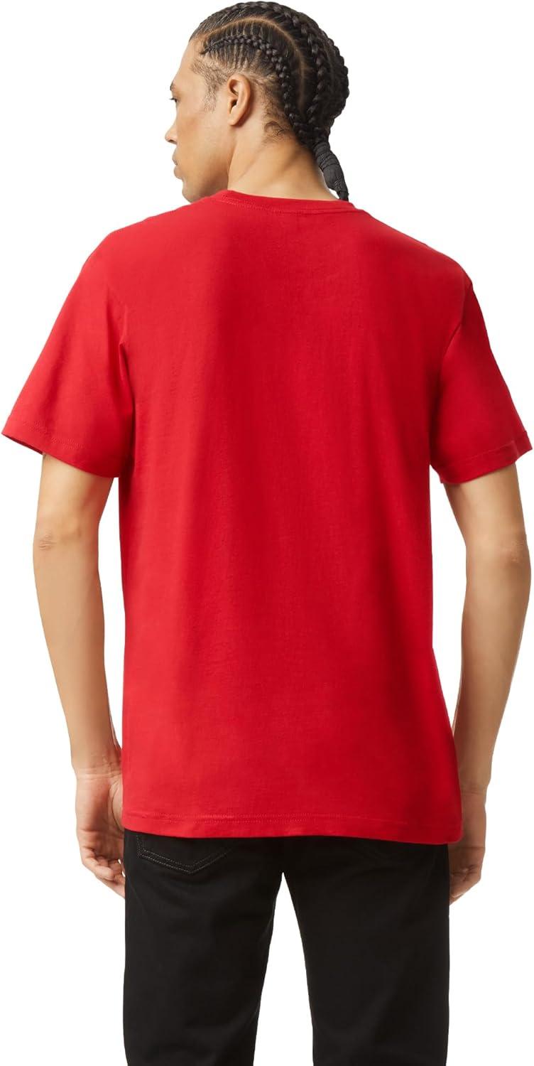 imageAmerican Apparel Adult Fine Jersey TShirt Style G2001 MultipackRed 2pack
