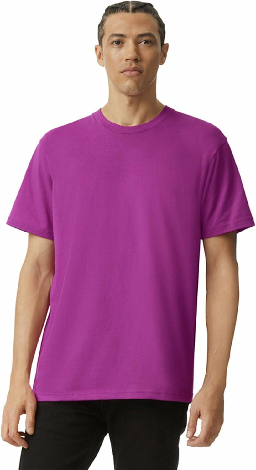 imageAmerican Apparel Adult Fine Jersey TShirt Style G2001 MultipackSuper Pink 2pack
