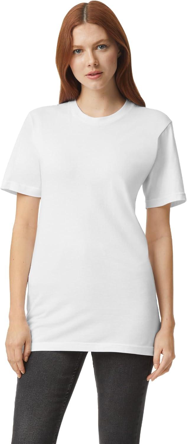 imageAmerican Apparel Adult Fine Jersey TShirt Style G2001 MultipackWhite 2pack