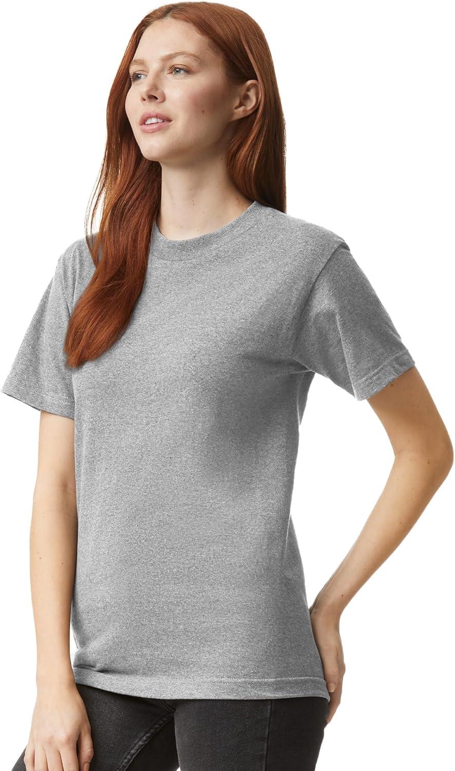 imageAmerican Apparel Adult Heavyweight Cotton Style G1301G1301GD Tshirt MultipackHeather Grey 2pack