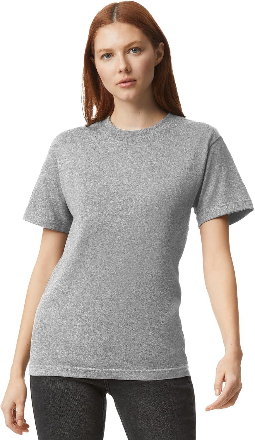 imageAmerican Apparel Adult Heavyweight Cotton Style G1301G1301GD Tshirt MultipackHeather Grey 2pack