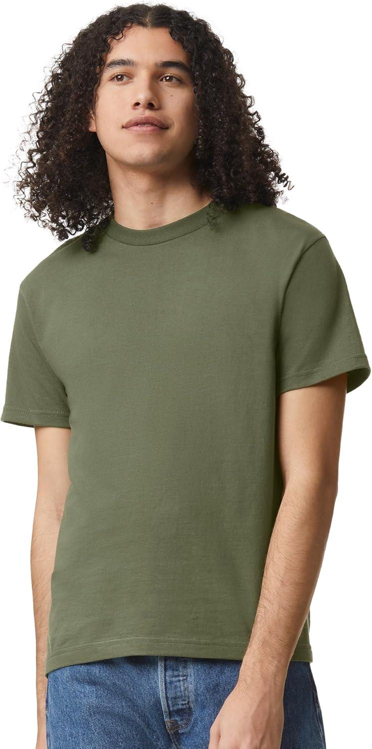 imageAmerican Apparel Adult Heavyweight Cotton Style G1301G1301GD Tshirt MultipackMilitary Green 2pack