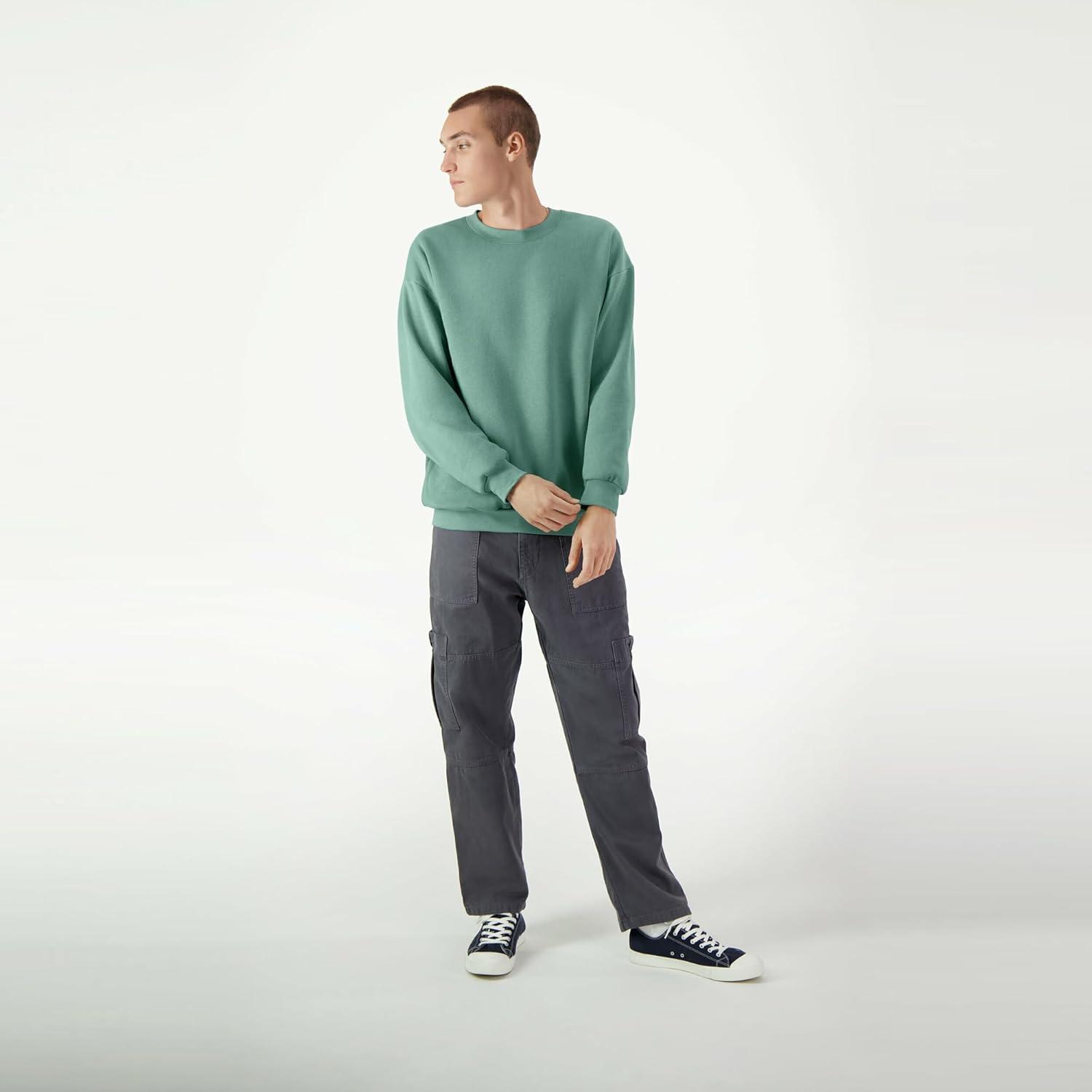 imageAmerican Apparel Adult ReFlex GRF496AA Fleece Crewneck SweatshirtArctic