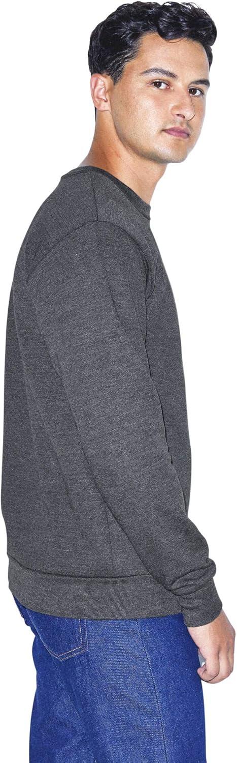 imageAmerican Apparel Adult ReFlex GRF496AA Fleece Crewneck SweatshirtDark Heather Grey