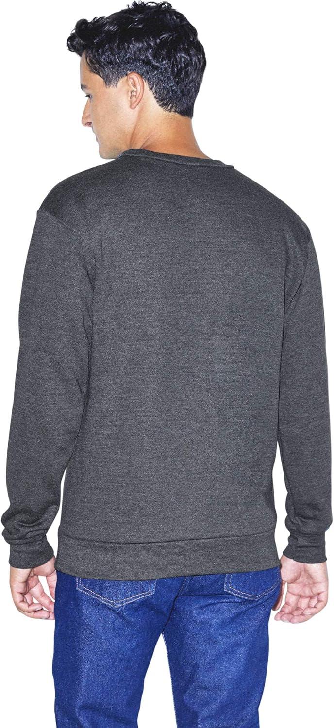 imageAmerican Apparel Adult ReFlex GRF496AA Fleece Crewneck SweatshirtDark Heather Grey