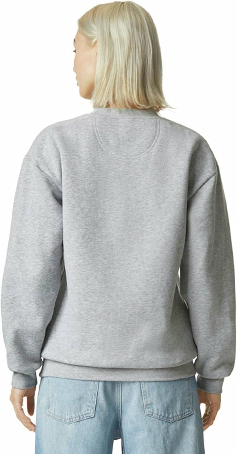 imageAmerican Apparel Adult ReFlex GRF496AA Fleece Crewneck SweatshirtHeather Grey