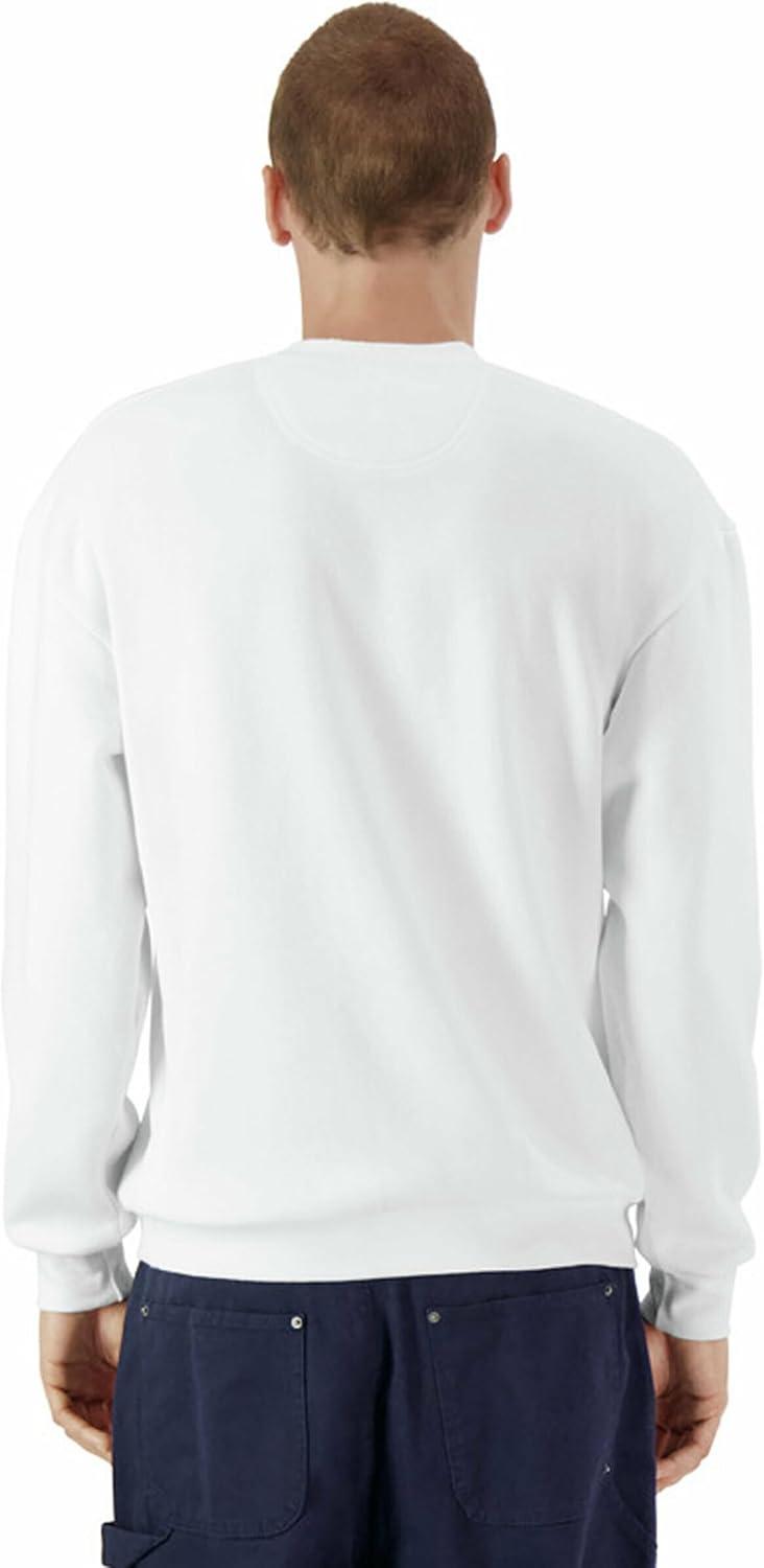 imageAmerican Apparel Adult ReFlex GRF496AA Fleece Crewneck SweatshirtWhite