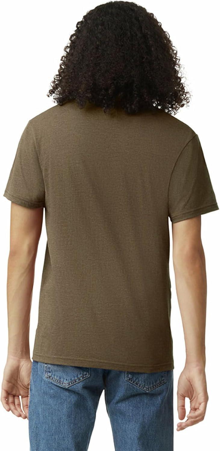 imageAmerican Apparel UnisexAdult CVC VNeck TShirt Style G2006cvc 2PackHeather Army 2pack