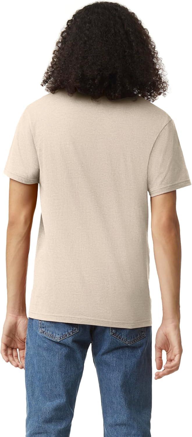 imageAmerican Apparel UnisexAdult CVC VNeck TShirt Style G2006cvc 2PackHeather Bone 2pack