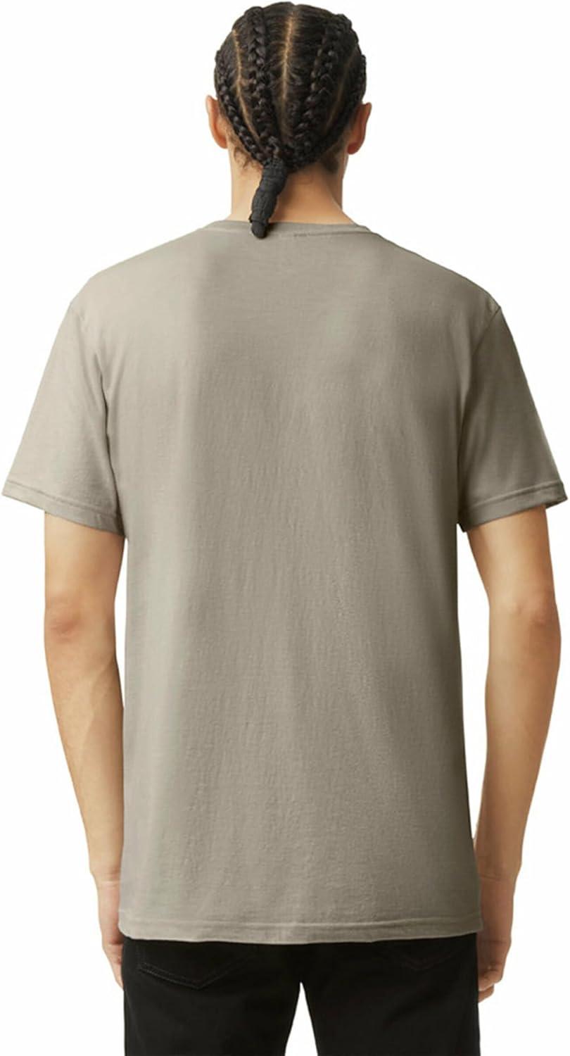 imageAmerican Apparel UnisexAdult CVC VNeck TShirt Style G2006cvc 2PackHeather Khaki 2pack