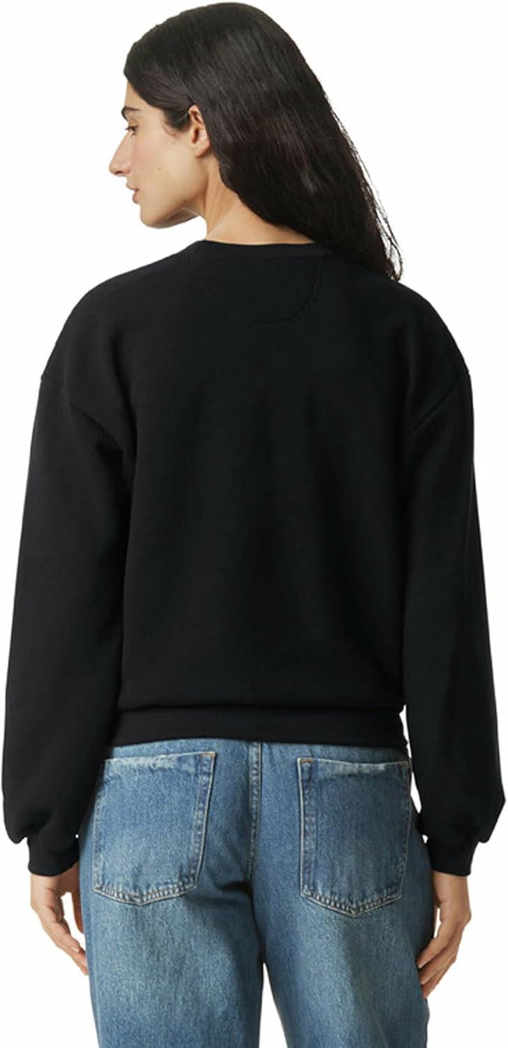 imageAmerican Apparel Womens ReFlex GRF494AA Fleece Crewneck SweatshirtBlack