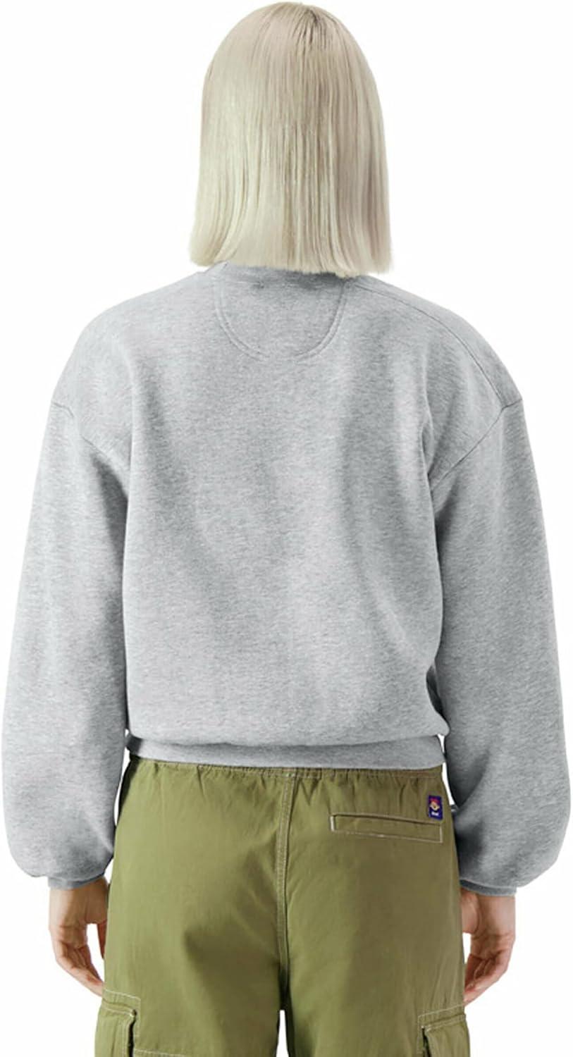 imageAmerican Apparel Womens ReFlex GRF494AA Fleece Crewneck SweatshirtHeather Grey