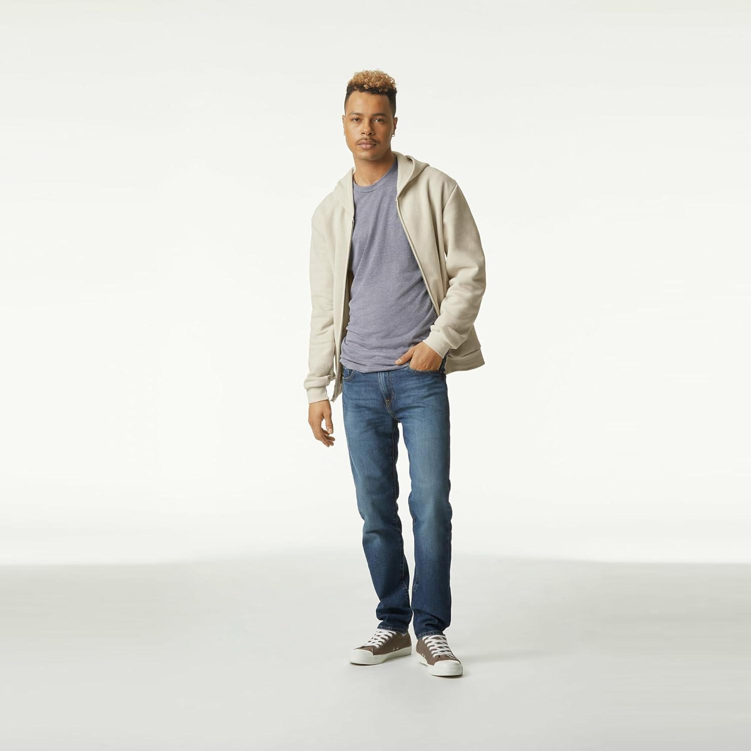 imageAmerican Apparel unisexadult Reflex Fleece Full Zip Hoodie Sweatshirt Grf497aaBone