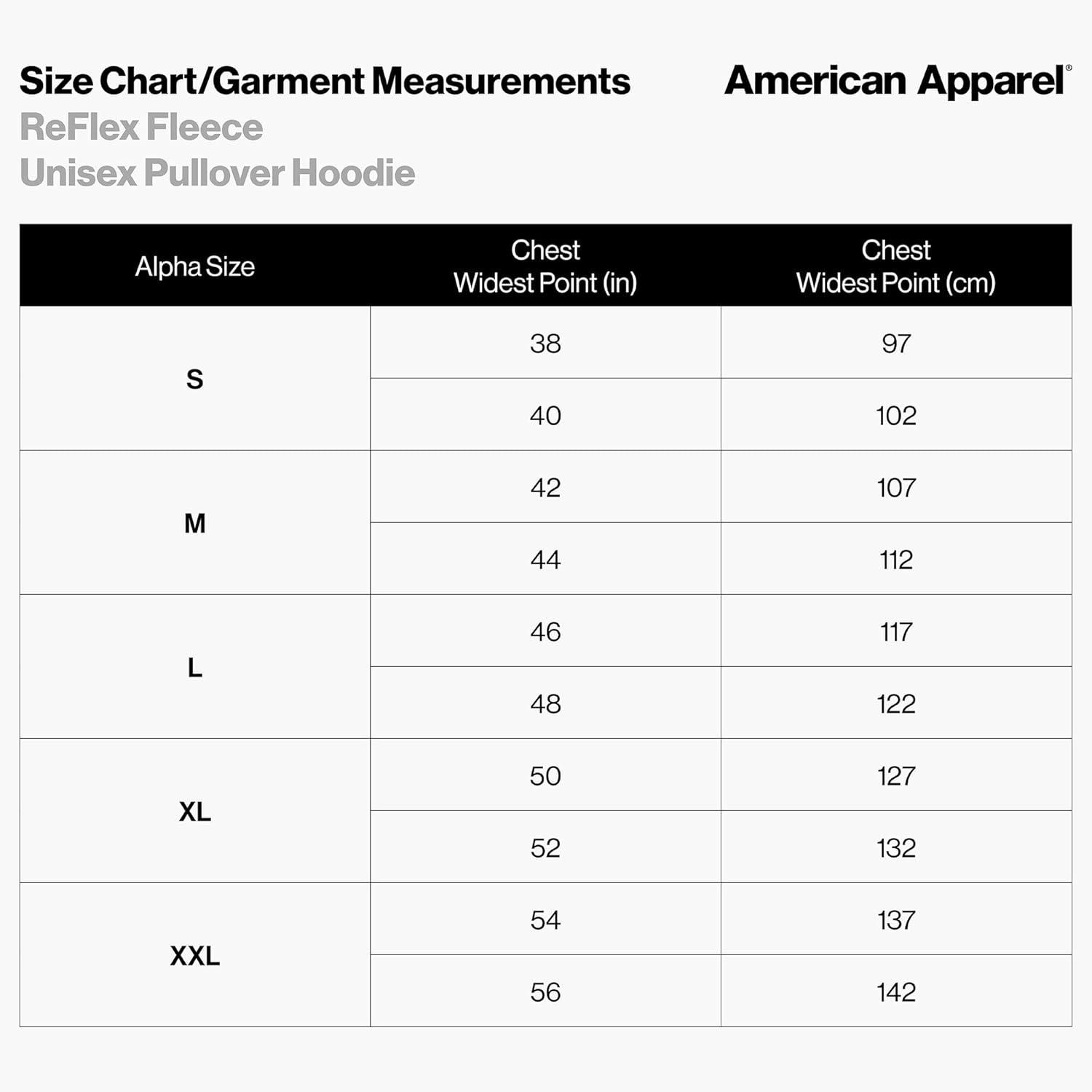 imageAmerican Apparel unisexadult Reflex Fleece Pullover Hoodie Sweatshirt Grf498aaBlack