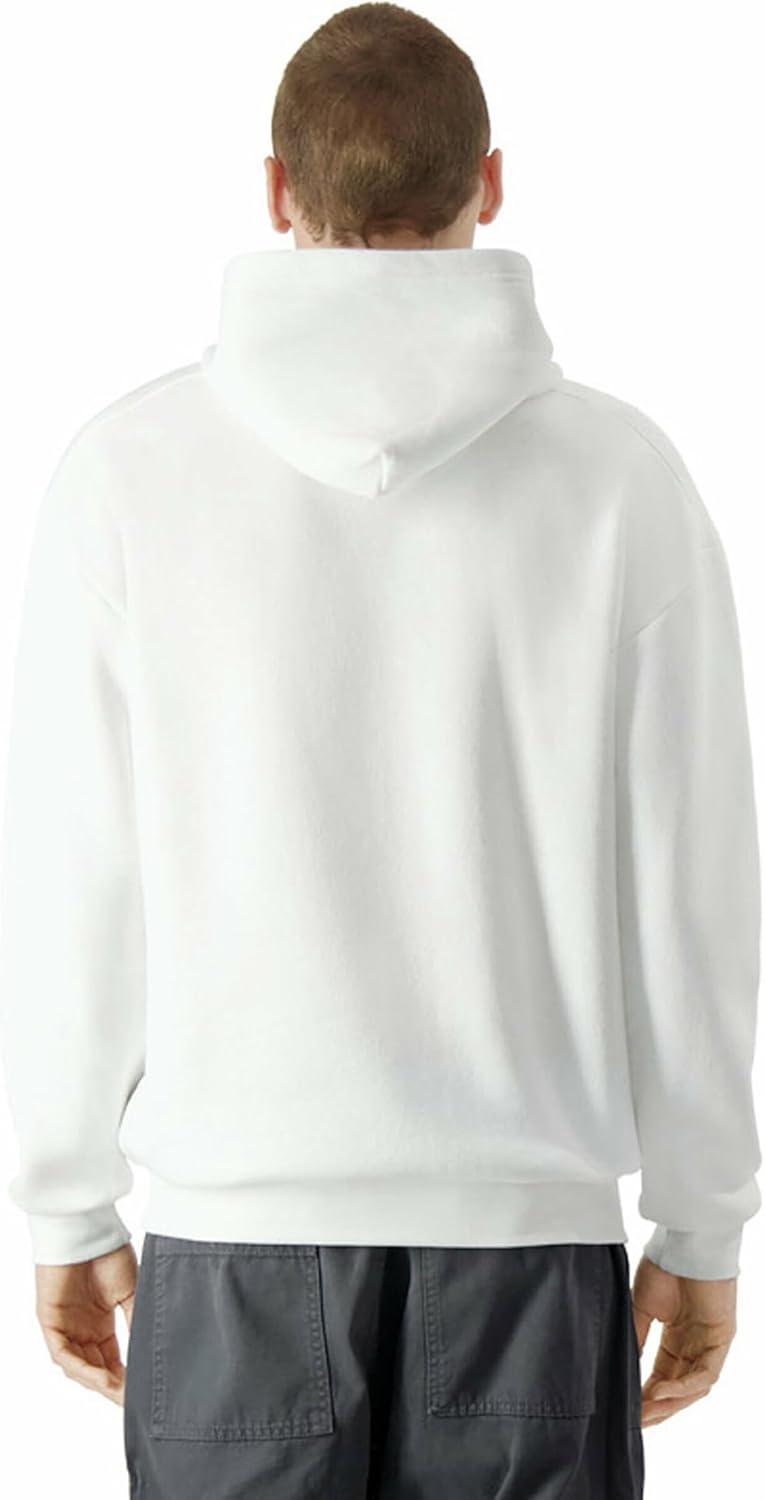 imageAmerican Apparel unisexadult Reflex Fleece Pullover Hoodie Sweatshirt Grf498aaWhite