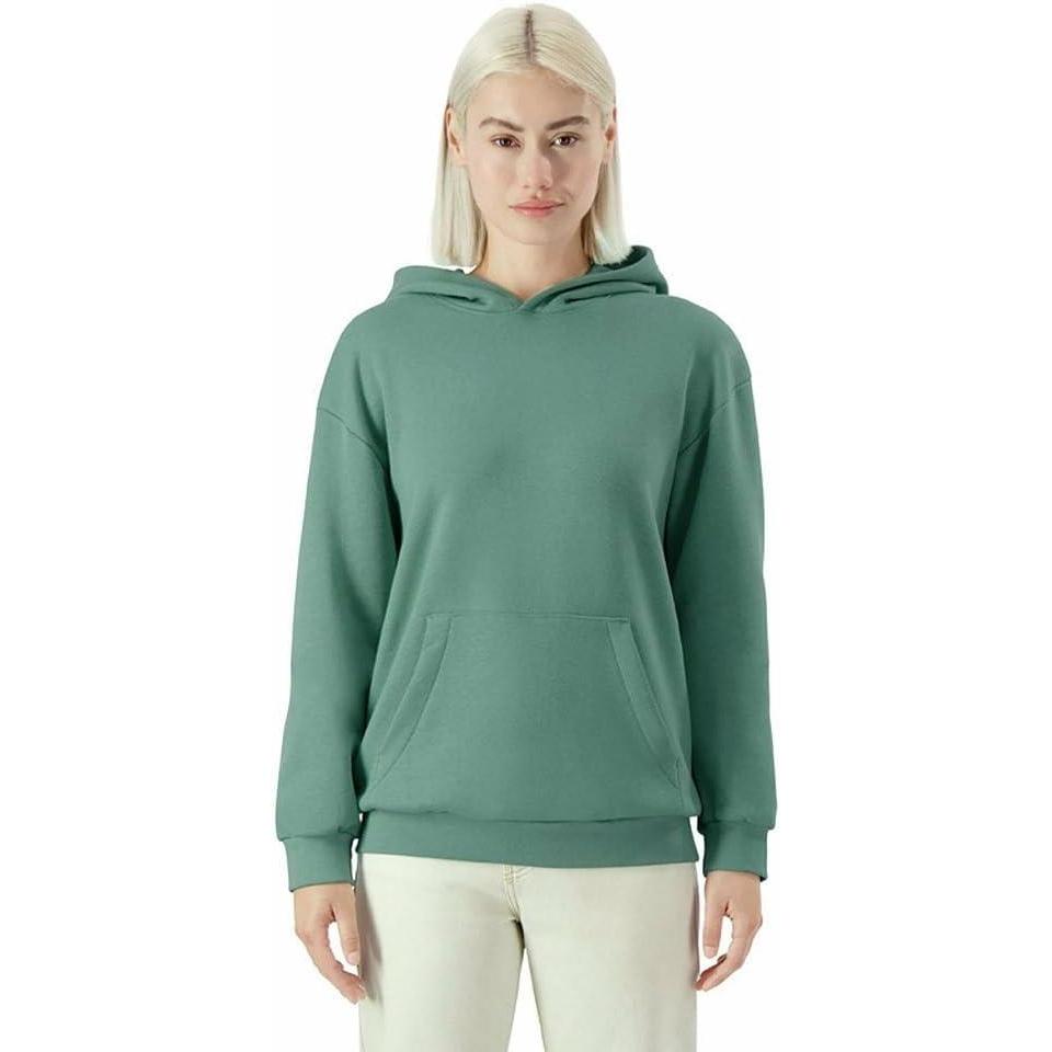 imageAmerican Apparel unisexadult Reflex Fleece Pullover Hoodie Sweatshirt Grf498aaArctic