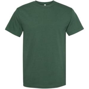 American Apparel Adult Heavyweight Cotton Style G1301/G1301GD T-shirt (Multipack)(Forest (2-pack))