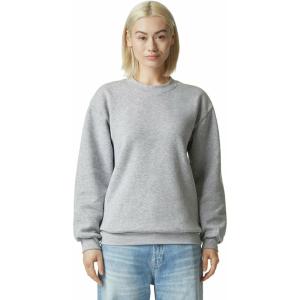 American Apparel Adult ReFlex GRF496AA Fleece Crewneck Sweatshirt(Heather Grey)