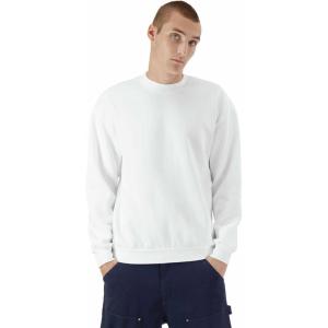 American Apparel Adult ReFlex GRF496AA Fleece Crewneck Sweatshirt(White)