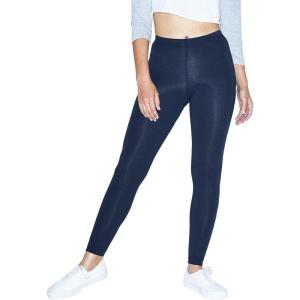 American Apparel Women’s Cotton Spandex Jersey Legging(Navy)
