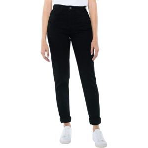 American Apparel Womens High-Waist Jean(Black)