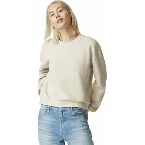 American Apparel Women’s ReFlex GRF494AA Fleece Crewneck Sweatshirt(Bone)