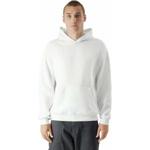 American Apparel unisex-adult Reflex Fleece Pullover Hoodie Sweatshirt, Grf498aa(White)