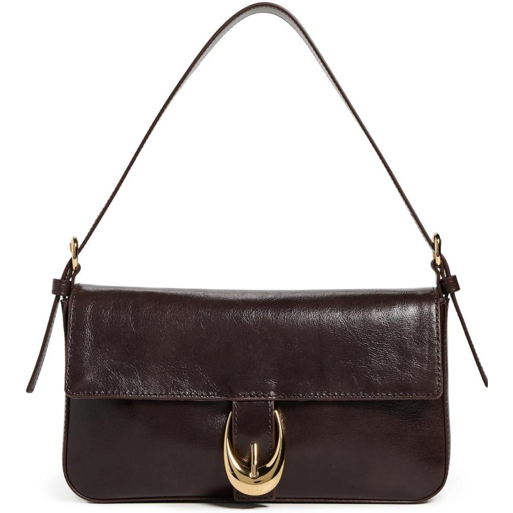 imageSTAUD Womens Harlow Shoulder BagEspresso