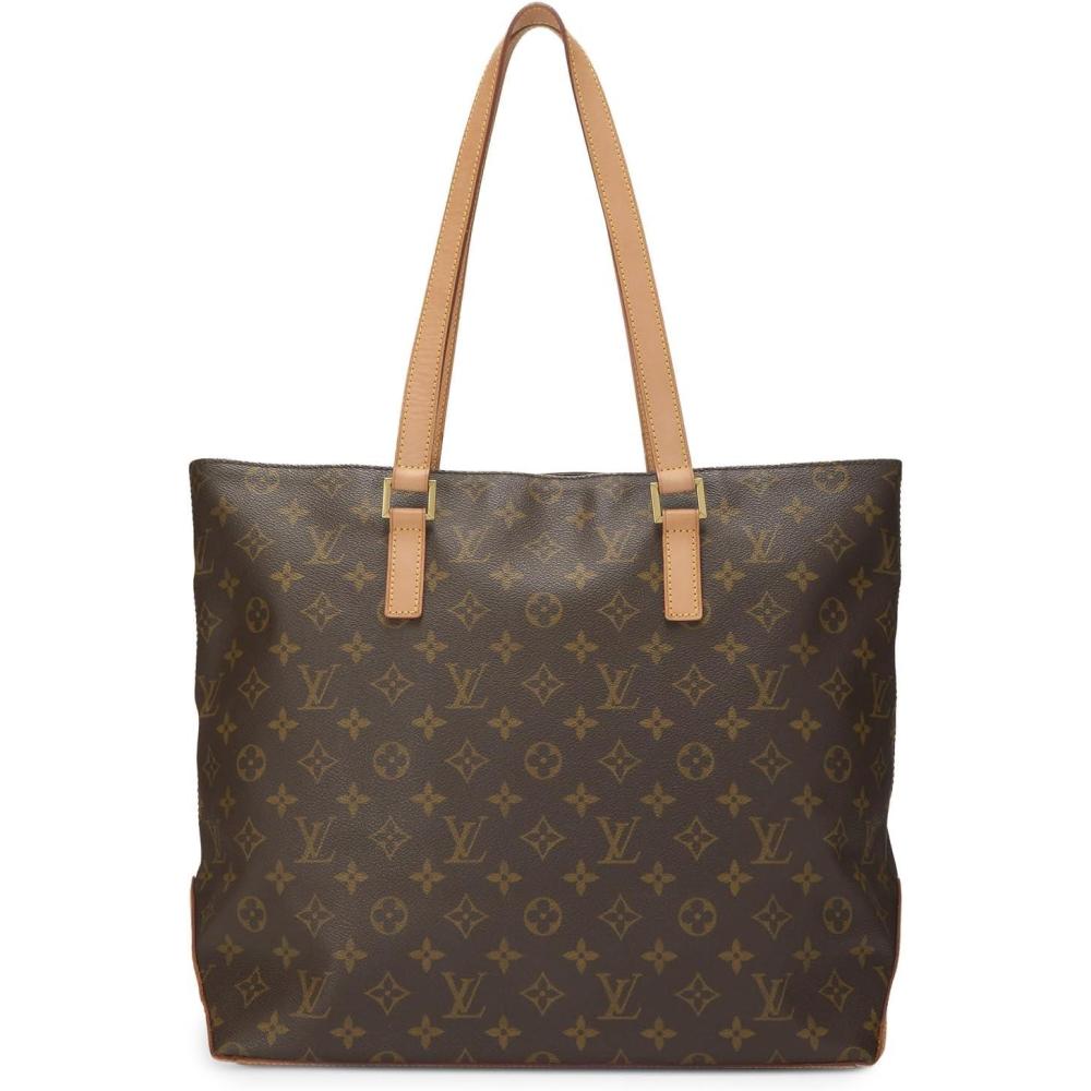 imageWHAT GOES AROUND COMES AROUND Womens PreLoved Louis Vuitton Monogram Cabas Mezzo ToteBrown