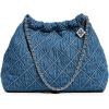 imageTory Burch Womens Fleming Soft Denim Drawstring BagDenim