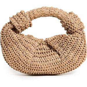 SIMONMILLER Women’s Raffia Lopsy Bag(Natural)