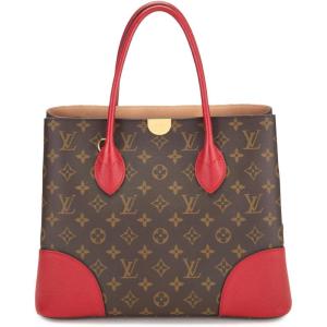 WHAT GOES AROUND COMES AROUND Women’s Pre-Loved Louis Vuitton Monogram Flandrin Tote(Red)