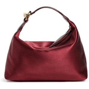 Women’s Pillow Pouch Micro Bag(Maroon Gold Hardware)