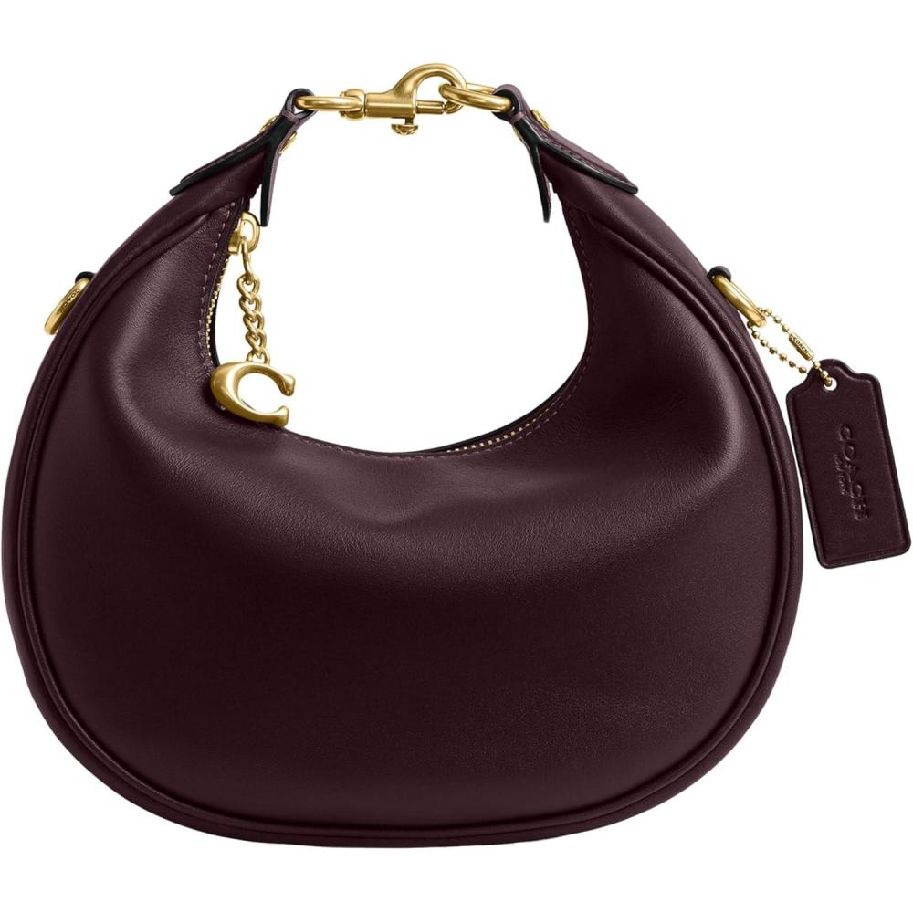 imageCoach Jonie Bag 22 in Glovetanned LeatheB4Black Currant