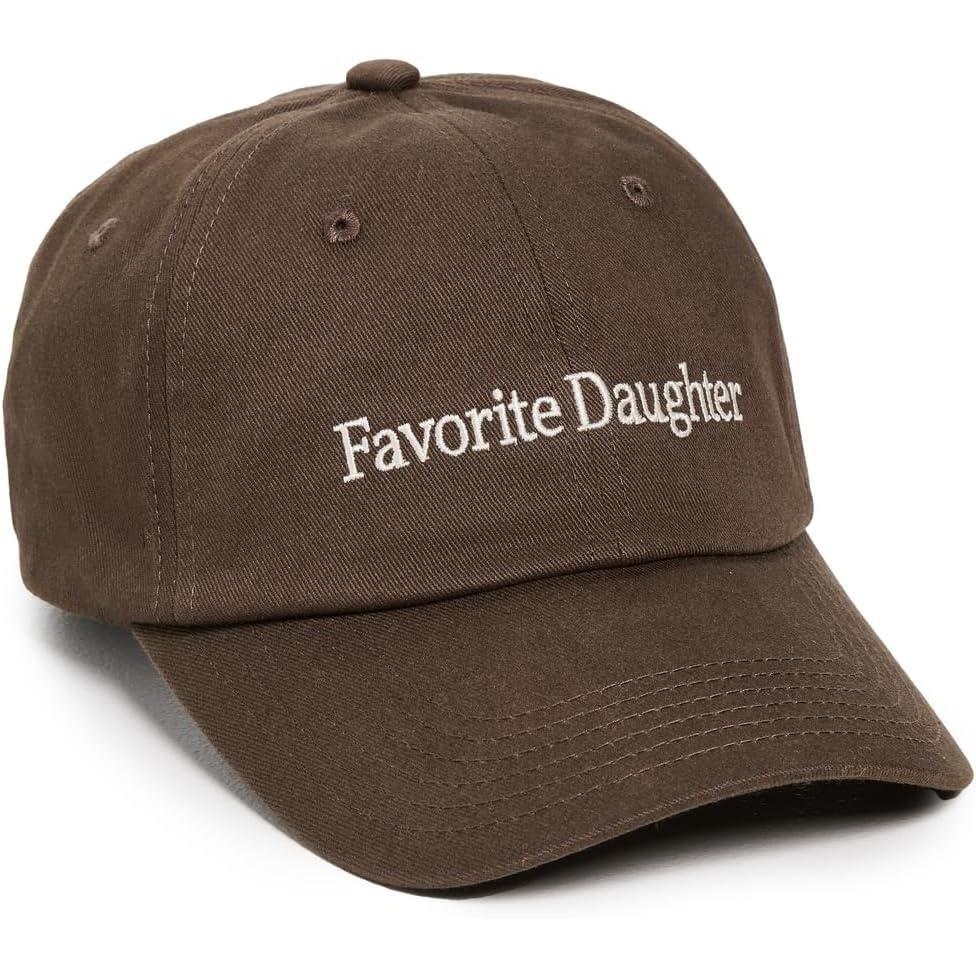 imageFavorite Daughter Womens Classic Logo Baseball CapCoffee