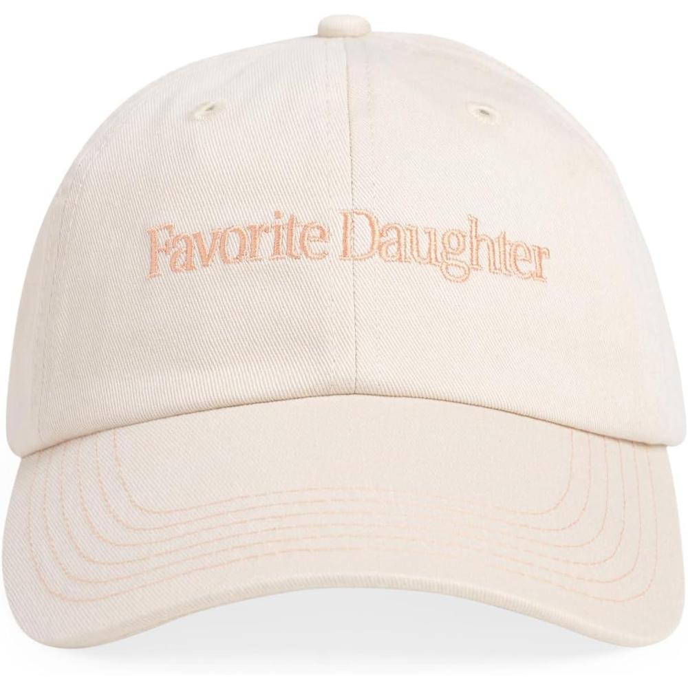 imageFavorite Daughter Womens Classic Logo Baseball CapKhaki W Clay