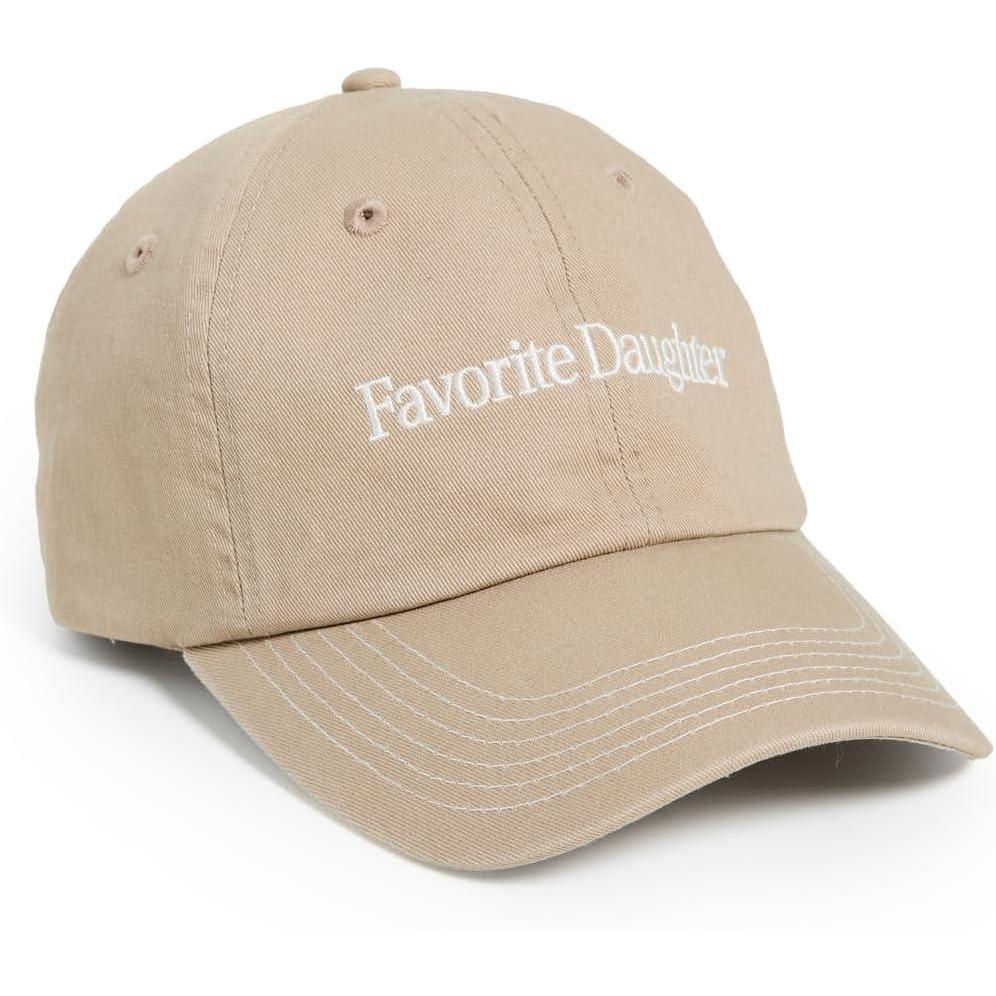 imageFavorite Daughter Womens Classic Logo Baseball CapTaupe