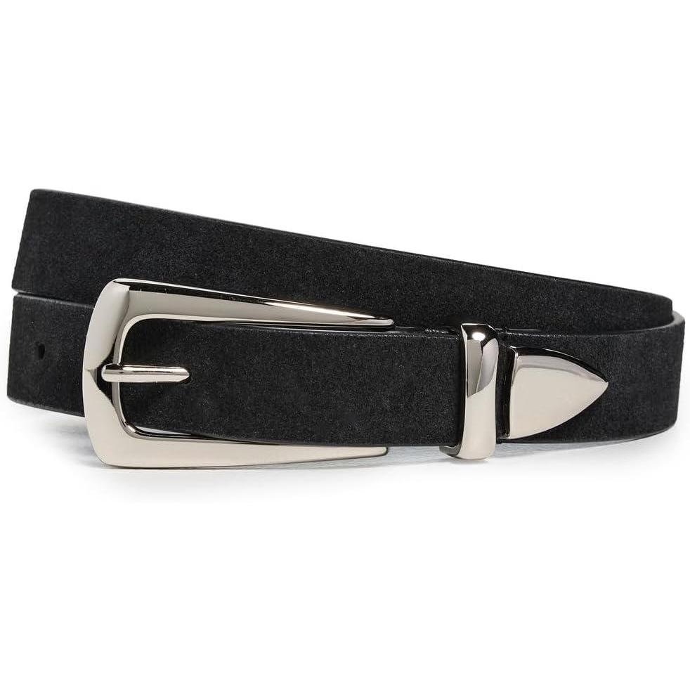 imageFavorite Daughter Womens The Suede Statement BeltBlackPolished Nic