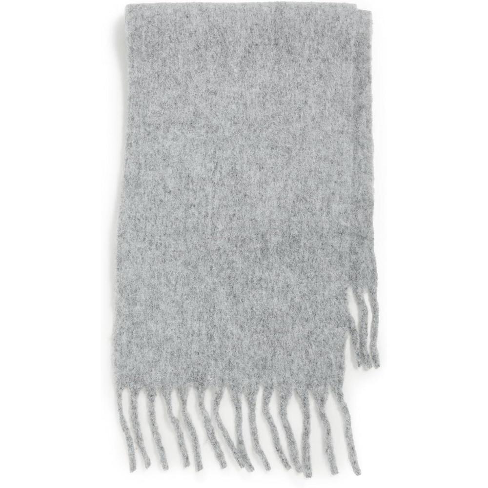 imageHat Attack Womens Cozy Solid ScarfHeather Grey