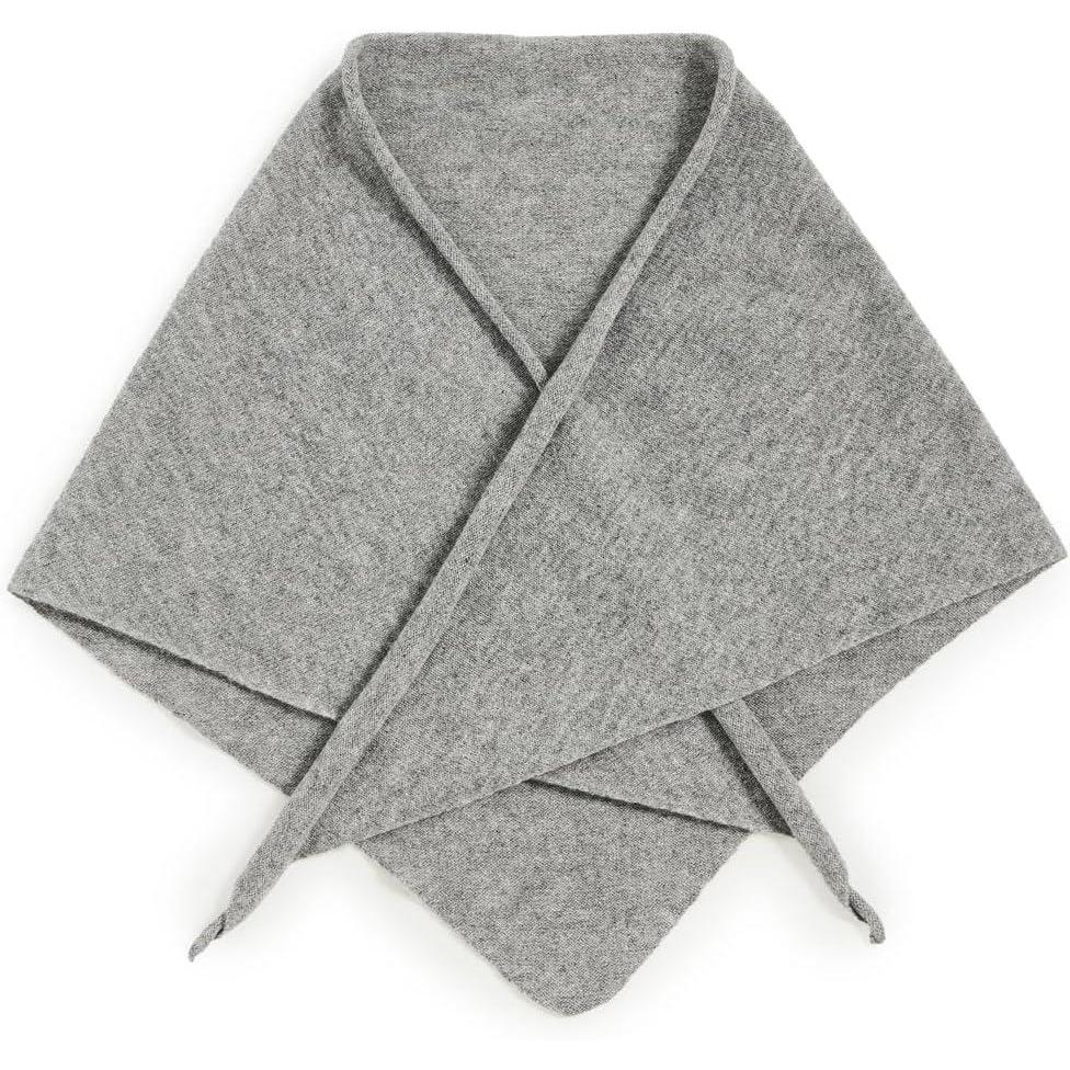 imageLELET NY Womens Simone Cashmere Bandana Triangle ScarfHeather Grey